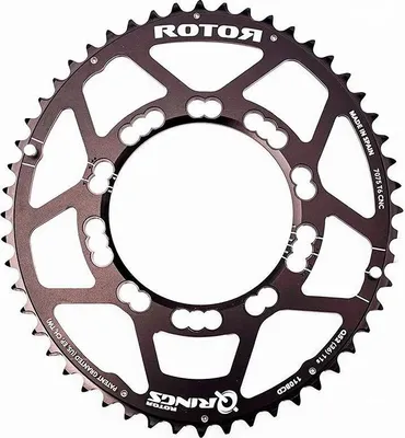 Produktbild von Rotor Q Rings 110 Bcd Inner Kettenblatt Schwarz 36t Schwarz 36t