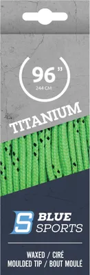 Produktbild von BLUE SPORTS Titanium Pro Schnürsenkel gewachst, Farbe:lig, Größe:96'/244cm