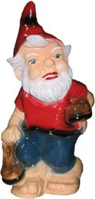 Produktbild von Garten Haus Dekoration Figur Statue Skulpturen Deko Figuren Zwerg Handarbeit M15