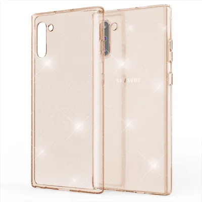 Immagine prodotto di NALIA scintillante custodia del telefono cellulare per Samsung Galaxy Note10 caso, bling silicone custodia del telefono cellulare oro