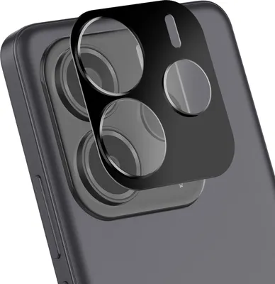Obrázok produktu pre iMak, ochranný kryt fotoaparátu pre Poco M7 Pro – ultratenká ochrana proti poškriabaniu, čierno-priehľadný