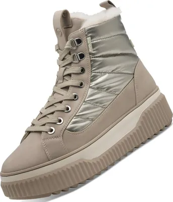 Produktbild von Tamaris Duo Tex Schnürstiefel Beige in Gr. 36