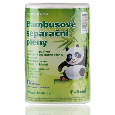 Produktbild von Bambus-Trennwindeln, 100 Stück/Rolle