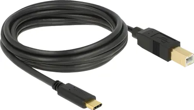 Immagine prodotto di DELOCK Kabel USB 2.0 C > B 3.0m schwarz