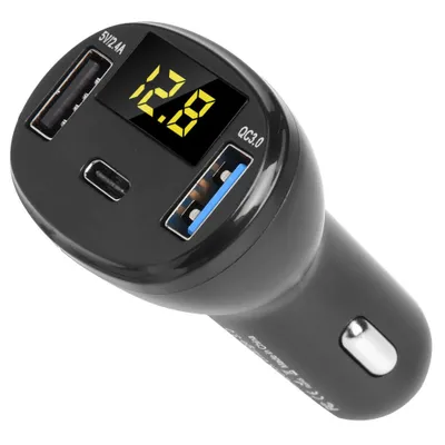 Image de Chargeur USB de voiture, adaptateur de chargeur de voiture, chargeur allume-cigarette de voiture, chargeur double USB de voiture, prise de chargeur USB de voiture