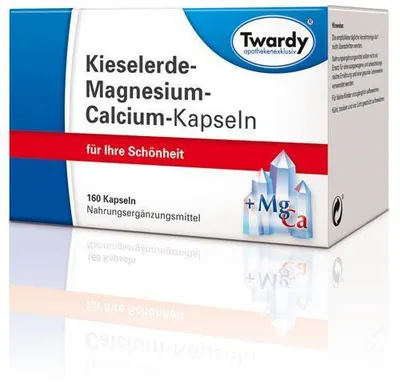 Obrázok produktu pre Siliceous Earth Magnesium Calcium Capsules 160 kapsúl