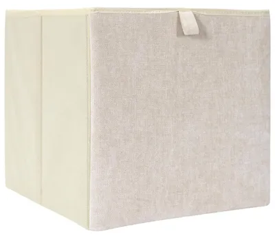 Produktbild von HowHomely | Klappbox - Regalbox - Aufbewahrungsbox - 30 x 30 x 30 cm - beige - Dekobox - modern