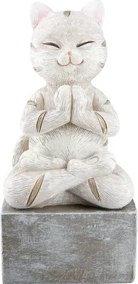 Produktbild von Gilde Figur Yoga Katze "Kitten" 52599