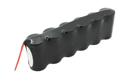 Zdjęcie produktu dla Akumulator do oświetlenia awaryjnego NiCd 7,2 V 1800 mAh F1x6 Sub-C z kablem 200 mm jednostronny odpowiedni do akumulatorów 7,2 V