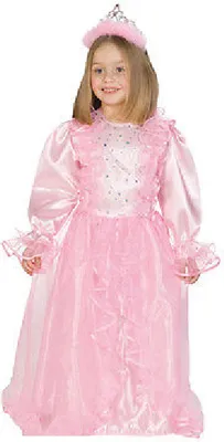 Produktbild von O12212-140-A rosa Kinder Prinzessin Märchenkleid Gr.140