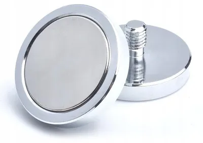 Obrázek produktu pro Neodymové magnetické sklíčidlo 40x18,5 M8 vnější závit 2 kusy