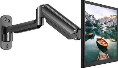 Obrázek produktu pro Držák monitoru s plynovou pružinou, pro monitory 17-32 palců, kompatibilní s VESA 75mm a 100mm