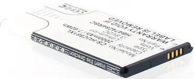 Produktbild von Akku für Huawei HB474284RBC Li-Ion 3,8 Volt 1900 mAh schwarz.