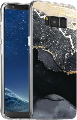 Produktbild von Hülle für Samsung Galaxy S8 Plus Schutzhülle Marmor Motiv Handy Case Silikon Slim Cover