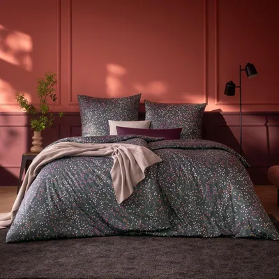 Produktbild von Estella Mako Interlock Jersey Bettwäsche Aline grau 135x200 cm + 80x80 cm