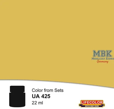 Obrázek produktu pro LIFECOLOR LC-UA425 UA425 Olivově zelená se žlutým odstínem