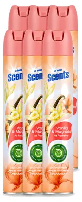 Produktbild von 6 x At Home Lufterfrischer Vanilla & Magnolia 400 ml - Vorteilspackung - 6 Stücke
