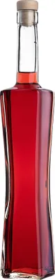 Zdjęcie produktu dla KADAX butelki na likier 500 ml, 10 sztuk, puste szklane butelki z korkiem, butelki na sok, kwadratowe butelki do napełniania likierem i winem, butelki na sznapsa, butelki na wino