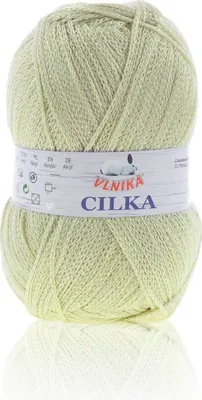 Produktbild von 100g Strickgarn CILKA by VLNIKA Klassikgarn Strickwolle Häkelgarn Sommergarn