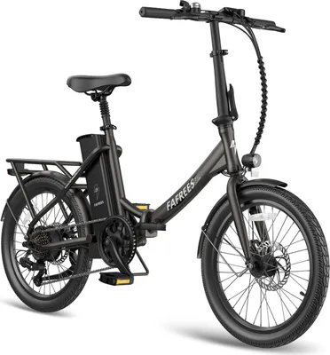 Image de E-Bike Hommes 20 pouces Batterie 36V 18,2Ah jusqu'à 120KM, Vélo électrique Hommes Femmes , Ebike Mountainbike 25KM/H, E Vélo pliant adulte E Bike Noir
