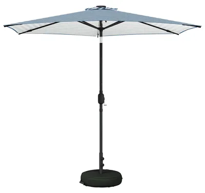 Obrázok produktu pre Záhradný slnečník so svetlami LED 270 x 270 cm Polyester