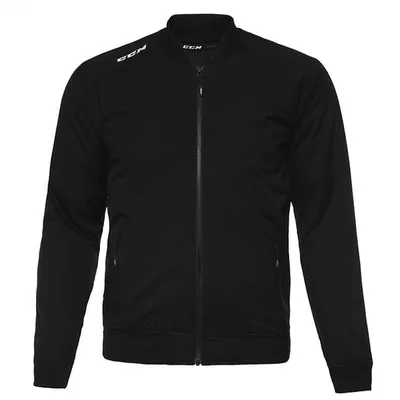 Zdjęcie produktu dla Kurtka CCM Teamwear Bomber Jacket 2.0 SR, rozmiar:M, kolor:Czarny