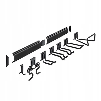 Image de Lot de 9 crochets de garage Crochet mural Crochet mural Stable Moderne Neuf