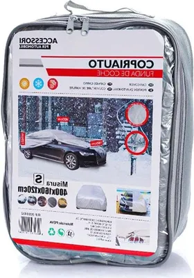 Obrázek produktu pro Vodotěsná venkovní stříška na auto – odolný autoplachtový kryt – Sedan S (400 x 160 x 120 cm)