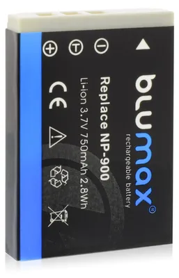 Produktbild von Blumax Akku | für Minolta NP-900 Digitalkamera | Kapazität 750mAh |Spannung 3,7Volt | Video- und Kamerazubehör