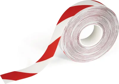 Obrázok produktu pre Durable 1021132 DURABLE Bodenmarkierungsband DURALINE® 50/05 selbstkl. rot/w