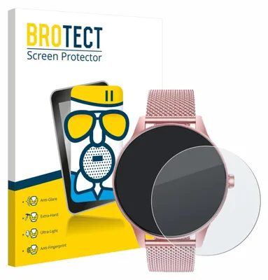Produktbild von BROTECT Entspiegelungs Schutzglas für TAOLOON Smartwatch 1.27" Schutzfolie Panzer Folie Glas Display Schutz matt