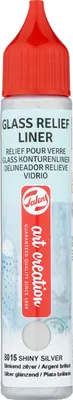 Image de Royal Talens TAC Glass Relief Liner 28 ml, argent brillant