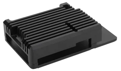 Zdjęcie produktu dla Obudowa z radiatora ze stopu aluminium – dwuwarstwowa obudowa zewnętrzna do płytki Raspberry Pi 4B bez wentylatora chłodzącego