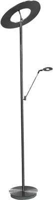 Produktbild von LED-Fluter - H 180 cm - Schwarz - Metall - dimmbar