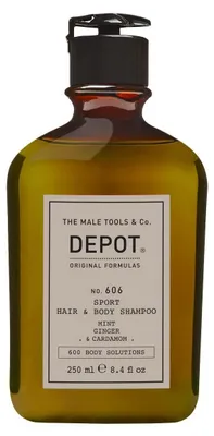 Obrázok produktu pre Depot No. 606 Sport Hair & Body Shampoo šampón a sprchový gél 2v1 250 ml
