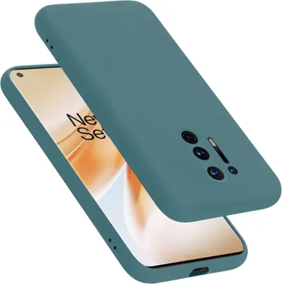 Obrázek produktu pro Cadorabo pouzdro pro OnePlus 8 PRO kryt silikonový kryt mobilního telefonu pouzdro z tekutého silikonu, odolné proti poškrábání a nárazům ochranný kryt pro OnePlus 8 PRO