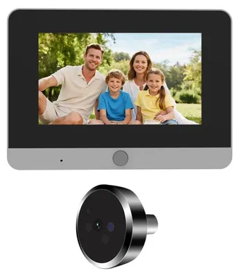 Produktbild von Digitaler Türspion mit Aufzeichnung RH-PD19 mit 5"-Display und WiFi – Tuya