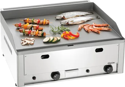 Image de Bartscher Griddle de table à gaz