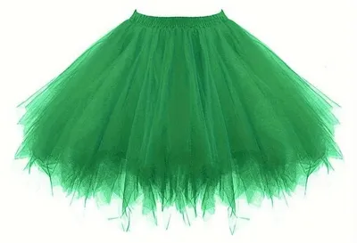 Produktbild von Boolavard 80er Jahre Tutu Rock für Erwachsene, mehrlagiger Tüll-Petticoat, Hallo