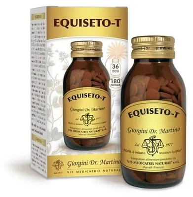 Produktbild von Equiseto T Nahrungsergänzungsmittel mit Silizium 180 Tabletten à 500 mg, 90 G