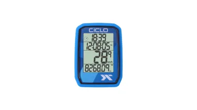 Produktbild von Fahrradcomputer CicloSport Protos 205 Wireless – kabellos analog blau 10152051
