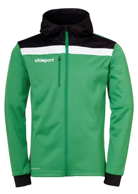 Obrázok produktu pre Uhlsport Offense 23 Pánska tréningová bunda s kapucňou - Green / Black / White