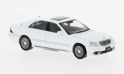 Produktbild von Tarmac Works T64G-072-WH - 1/64 - Mercedes S-Klasse, weiss - Neu
