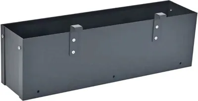 Produktbild von Westmann Metall Blumenkasten Planum Anthrazit 50x12x16 cm