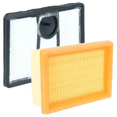 Produktbild von vhbw 2-teiliges Filter-Set kompatibel mit Stihl TS 800, TS 700 Trennschleifer, Motorsäge - 2x Ersatz-Filter