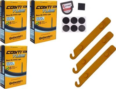 Produktbild von 3x Continental 28 palcová duša Sclaverand 20-622/25-630 + páka na pneumatiku