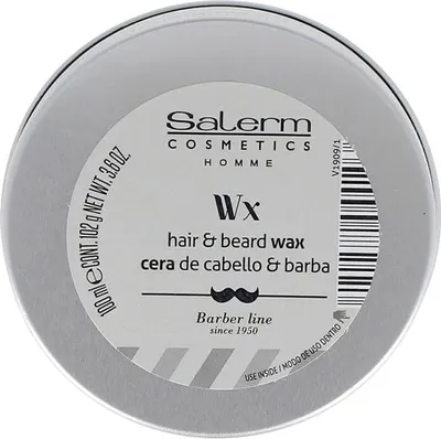 Immagine prodotto di Salerm Cosmetics Homme Cera per capelli e barba 100ml
