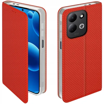 Produktbild von Klapphülle für Xiaomi Redmi 17 4G | 5G, verschließbar, rot