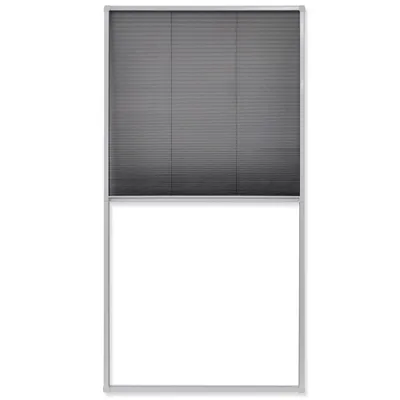 Image de Moustiquaire plissée vidaXL 80 × 160 cm
