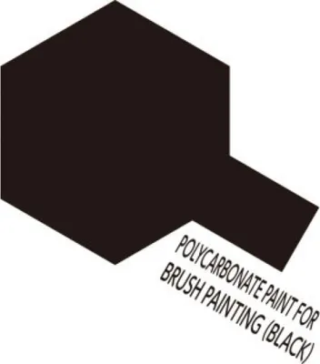 Produktbild von Tamiya PC Streichfarbe Schwarz 23ml